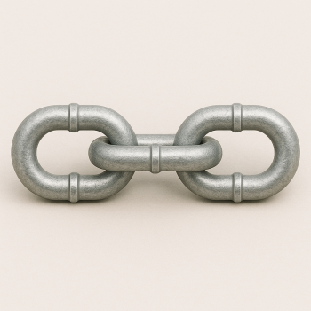 Цепь круглозвенная с буртиком Б2-2х22 в наличии в Новгороде