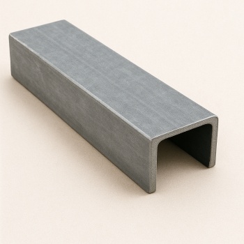 Швеллер стальной горячекатаный 10П 100х46х4,5 мм Ст3сп ГОСТ 8240-97 в наличии в Новгороде