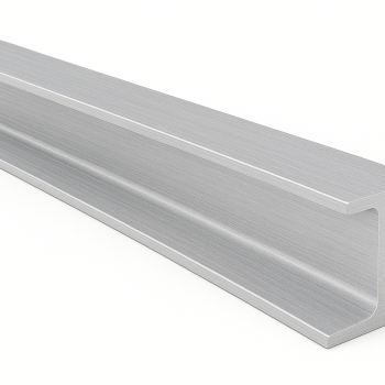 Двутавр алюминиевый неравнополочный 50х48х2,5 мм АД31Е ГОСТ 29303-92 в наличии в Новгороде