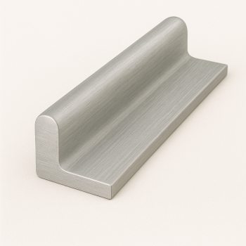 Дюралевый полособульб 3,5х17х50 мм Д16М симметричный в наличии в Новгороде