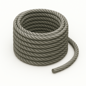 Канат двойной свивки ЛК-О 13,5 мм ГОСТ 3069-80 в наличии в Новгороде