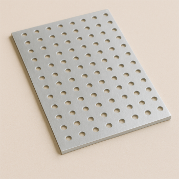 Алюминиевый перфорированный лист Qg 10х15х1 мм АМГ3Н2 в наличии в Новгороде