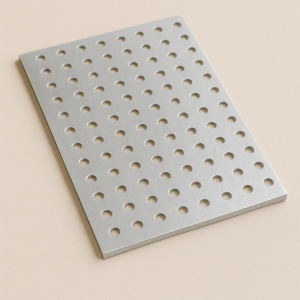 Алюминиевый перфорированный лист Qg 5х8х1 мм АМГ3Н2 в наличии в Новгороде