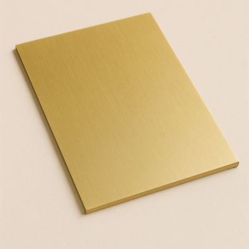 Латунный лист мягкий 2х600х1500 мм Л63 ГОСТ 2208-2007 в наличии в Новгороде