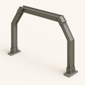 Трапециевидная податливая крепь 4 стойки КМП-Т4 СВП-33 в наличии в Новгороде