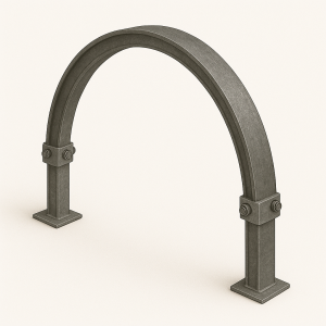 Арочная податливая крепь 4 стойки КМП-A4 СПВ-27 в наличии в Новгороде