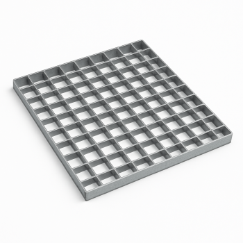 Решетчатый настил SP 34х38/30х3 1000х1000 мм в наличии в Новгороде