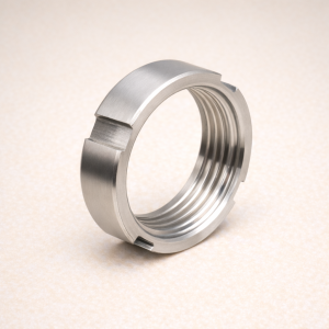 Гайка шлицевая AISI 304 DIN 11851 DN 40 в наличии в Новгороде