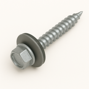 Кровельный саморез 4,8х35 RAL 3005 в наличии в Новгороде