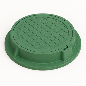 Люк полимерно-песчаный 73 мм 15 т 60 кг в наличии в Новгороде