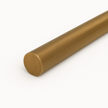 Бронзовый пруток 100х1000 мм БрАЖ9-4 ГОСТ 1628-2019 в наличии в Новгороде