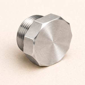 Заглушка под десятигранник AISI 304 2 1/2" НР в наличии в Новгороде