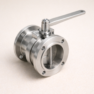 Заслонка проходная ВР/ВР с пневмоприводом воздух-пружина AISI 304 DN 50 в наличии в Новгороде