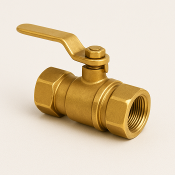 Латунный кран конусный проходной фланцевый ДУ 40 РУ 10 ГОСТ 15527-2004 в наличии в Новгороде