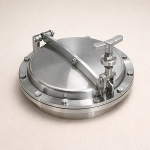 Люк круглый AISI 304 DN 400 в наличии в Новгороде