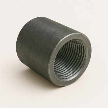 Стальная муфта прямая резьбовая 80 ГОСТ 8966-75 в наличии в Новгороде