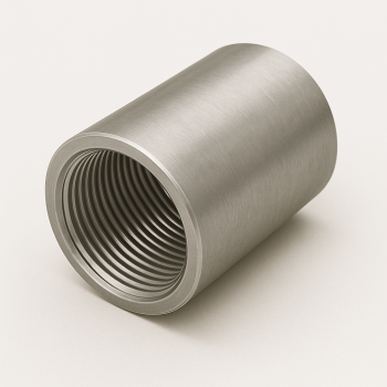 Муфта полнорезьбовая короткая AISI 316L 2 1/2" в наличии в Новгороде