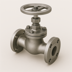 Клапан нержавеющий фланцевый Ду 15 Ру 16 AISI 304 в наличии в Новгороде