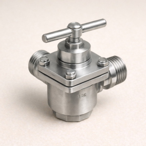 Кран пробковый 3-х ходовой ВР/ВР/ВР AISI 316L DN 25 в наличии в Новгороде