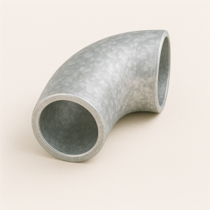 Отвод оцинкованный бесшовный 90° ДУ 159 в наличии в Новгороде